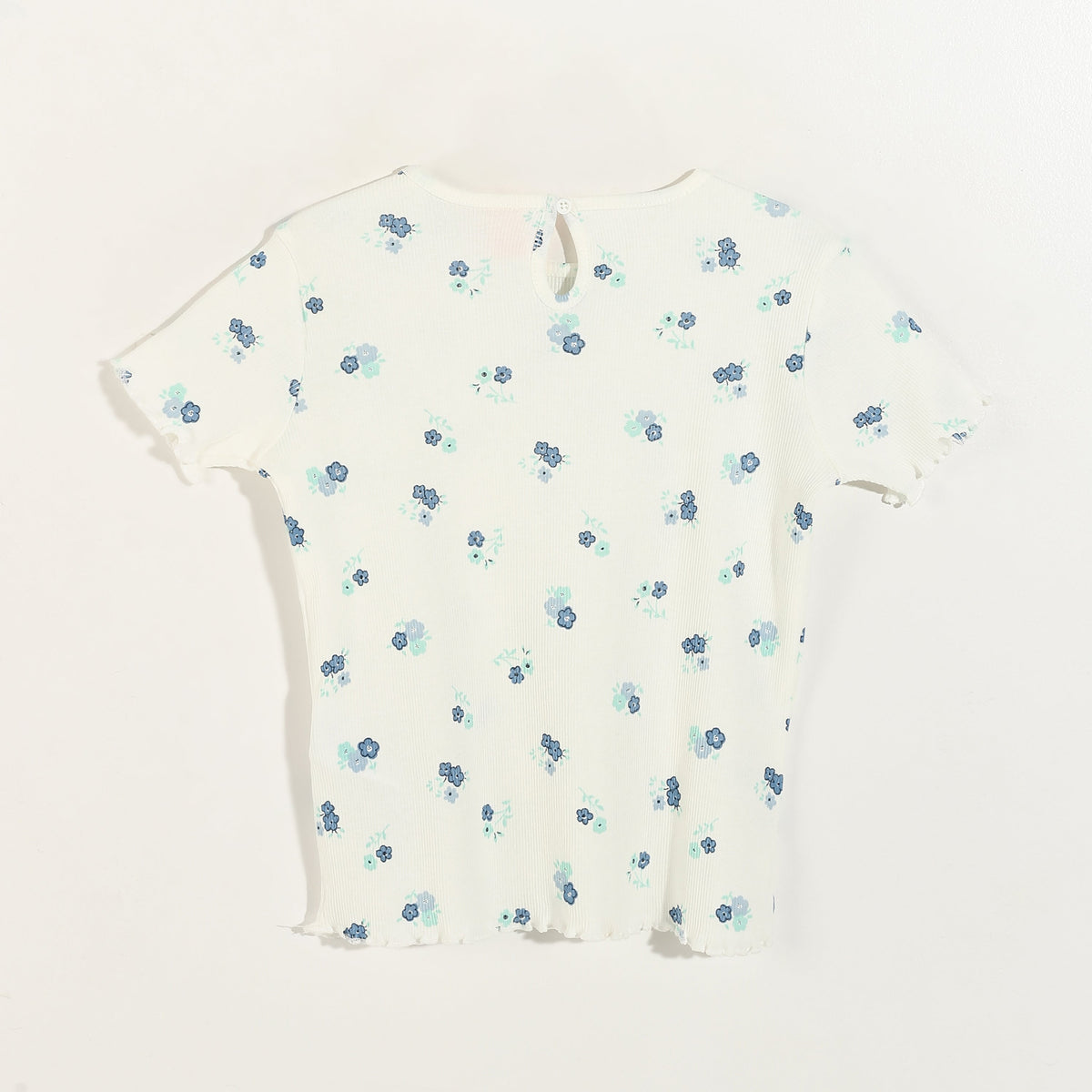 Girls Cotton Printed T-Shirt