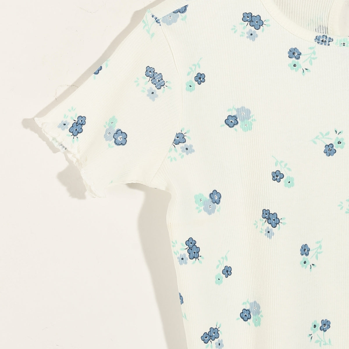 Girls Cotton Printed T-Shirt
