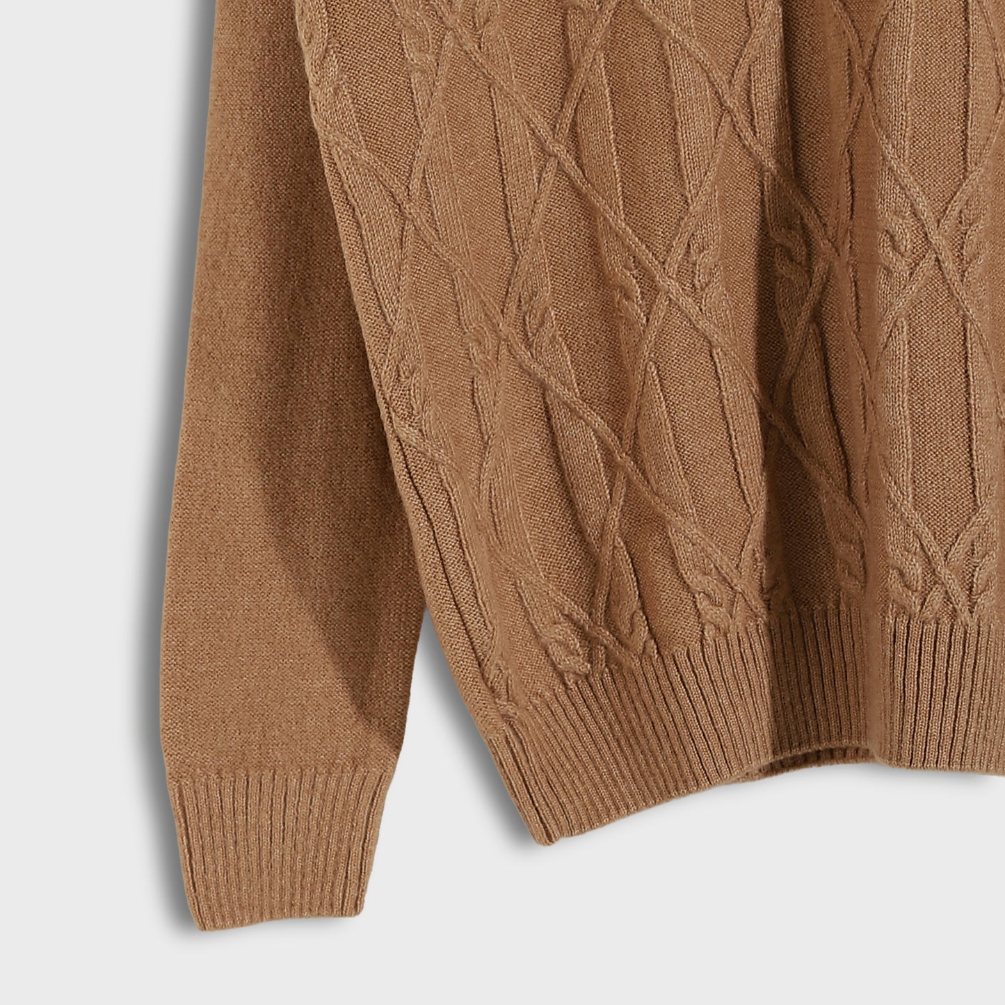 Men's Half Zip Knit Sweater