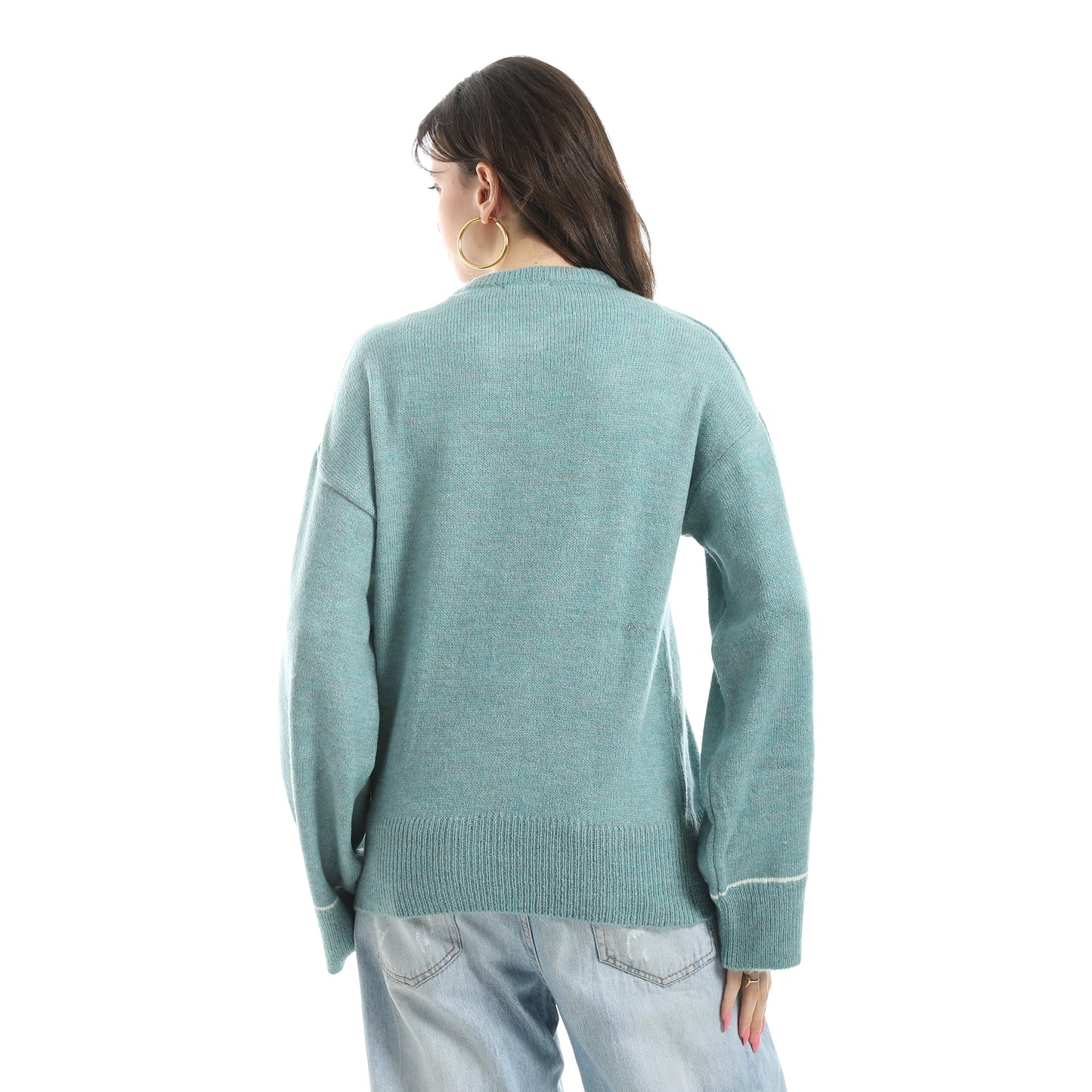 Women's Crew Neck Knit Sweater