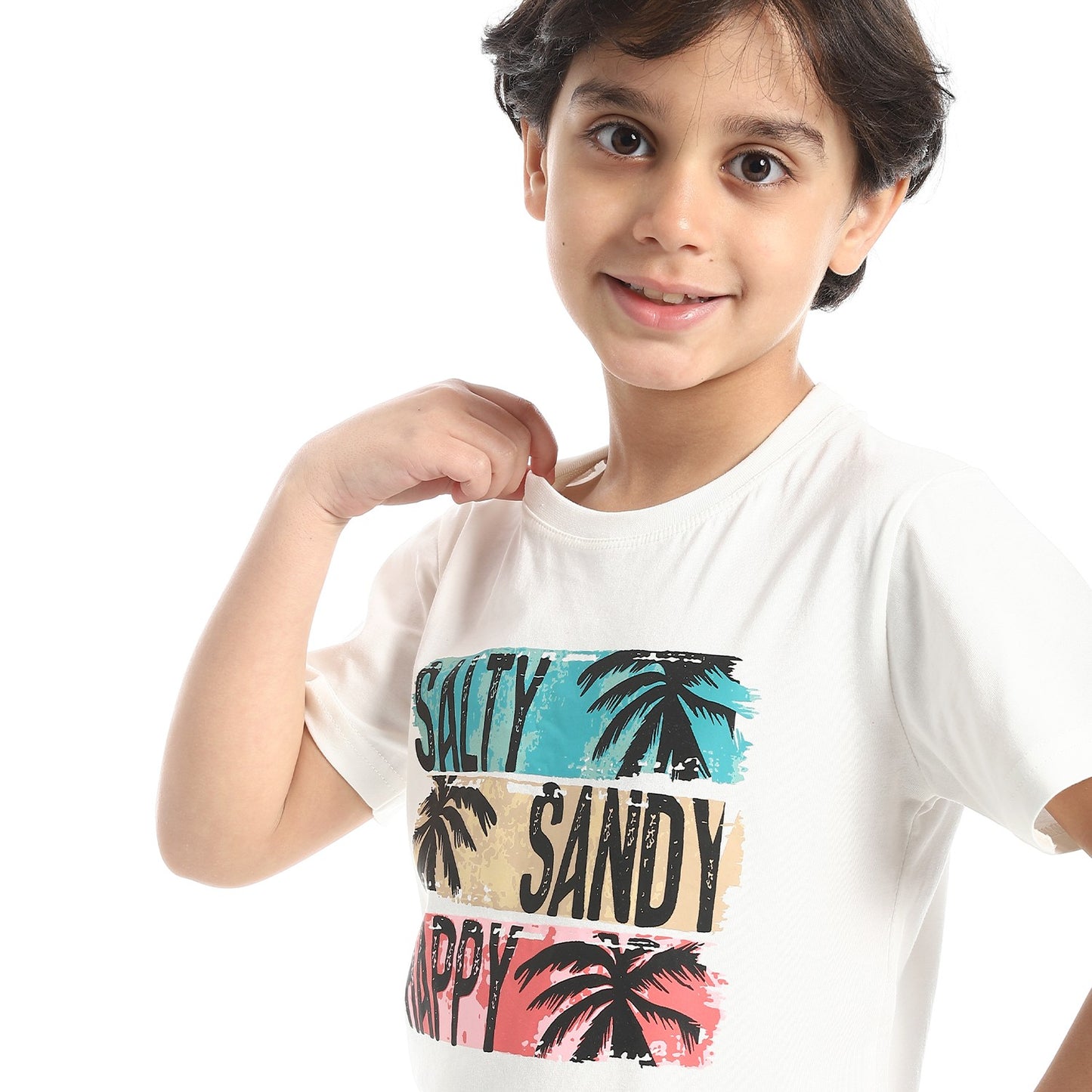 Boys Cotton Printed T-Shirt