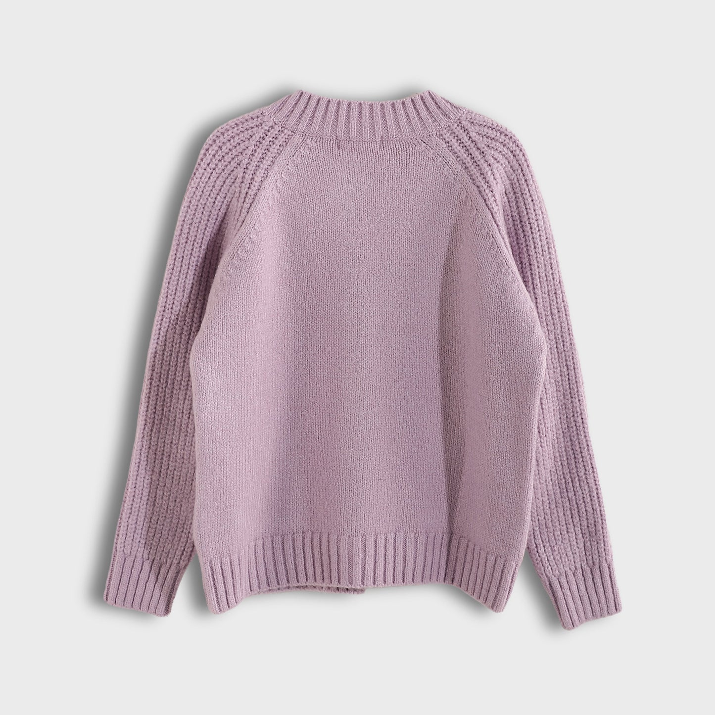 Girls Button-Up Knit Cardigan