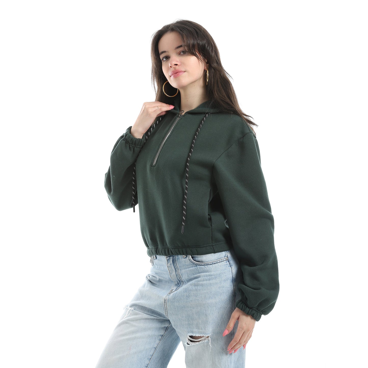 Women's Half-Zip Sweatshirt