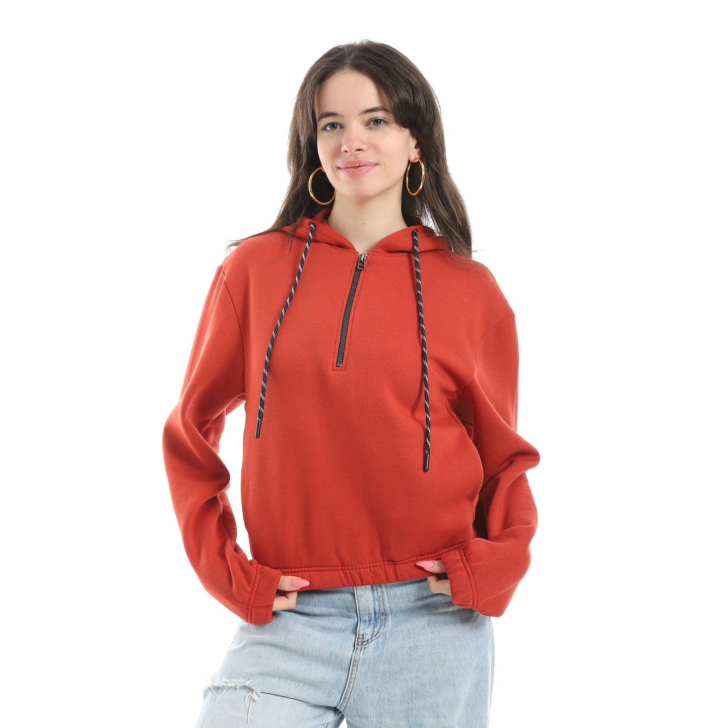 Women's Half-Zip Sweatshirt