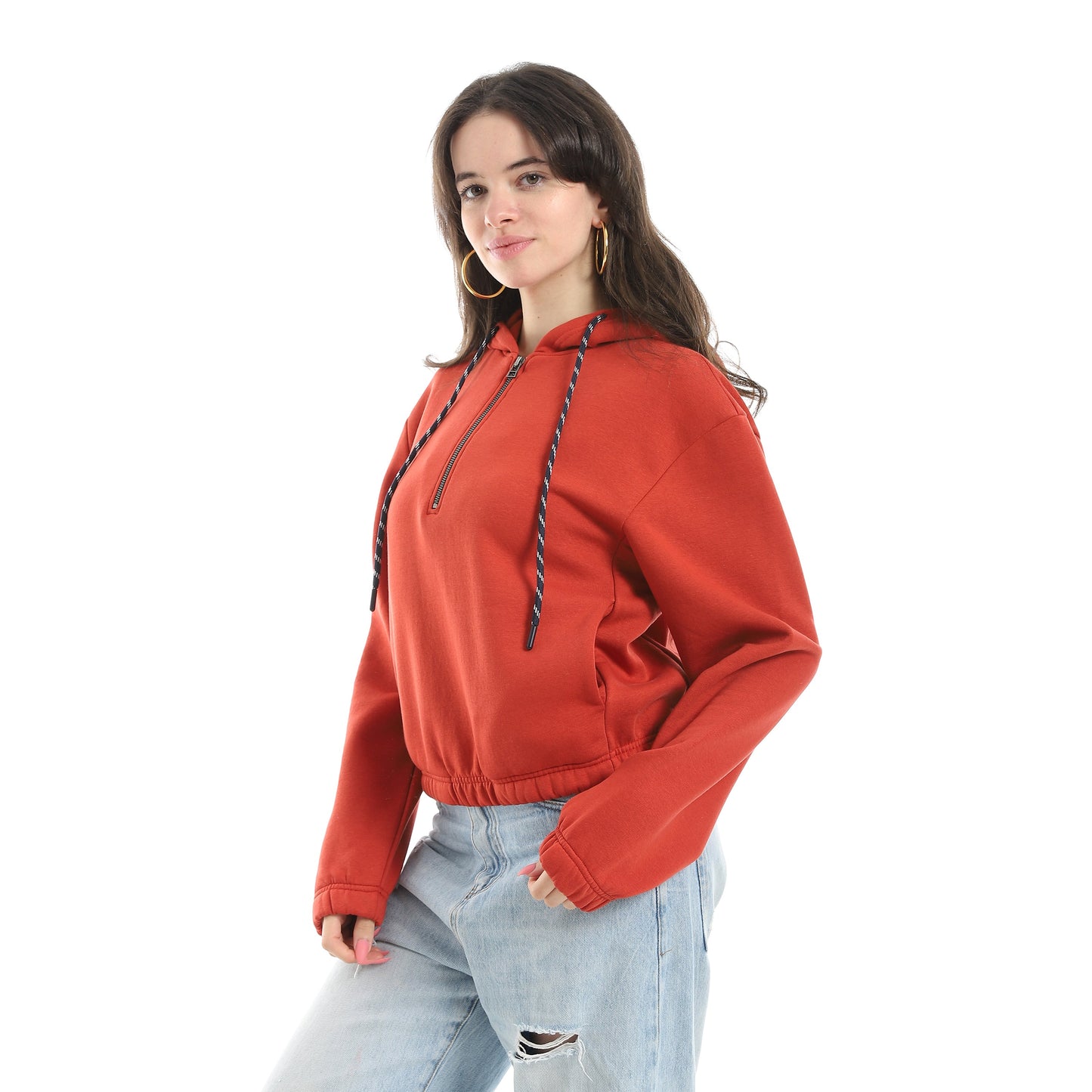 Women's Half-Zip Sweatshirt