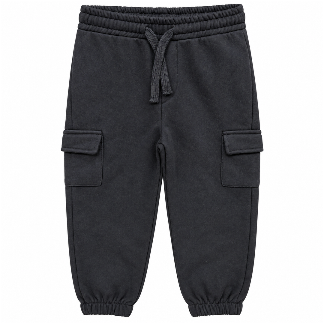 Toddler Boys' Cargo Joggers | 26502306 - BLACK flat product image