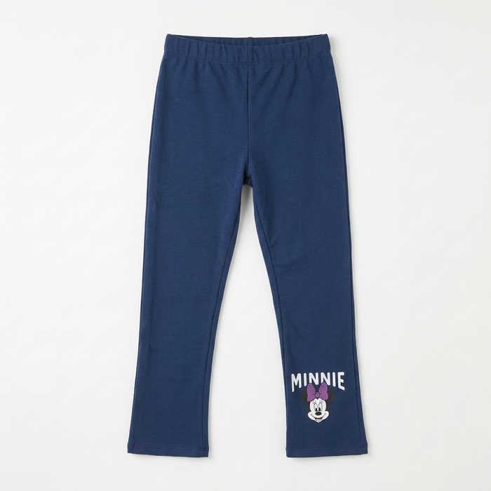 Toddler Girls' Printed Flared Pants | 26502308 - NAVY flat product image