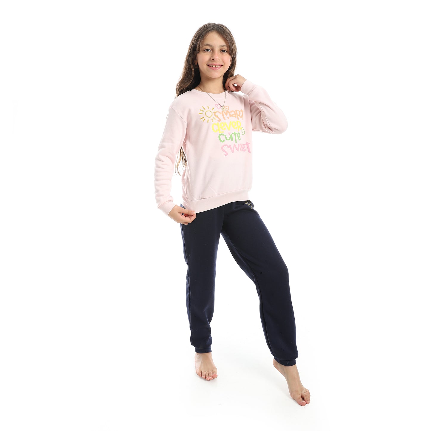 Girls Cotton Printed Pajama