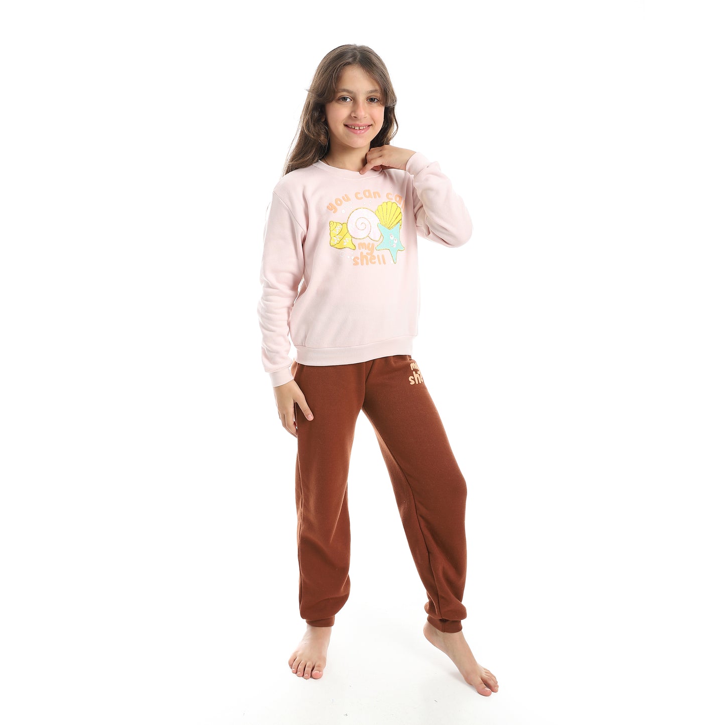 Girls Cotton Printed Pajama