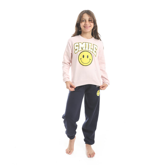 Girls Cotton Printed Pajama