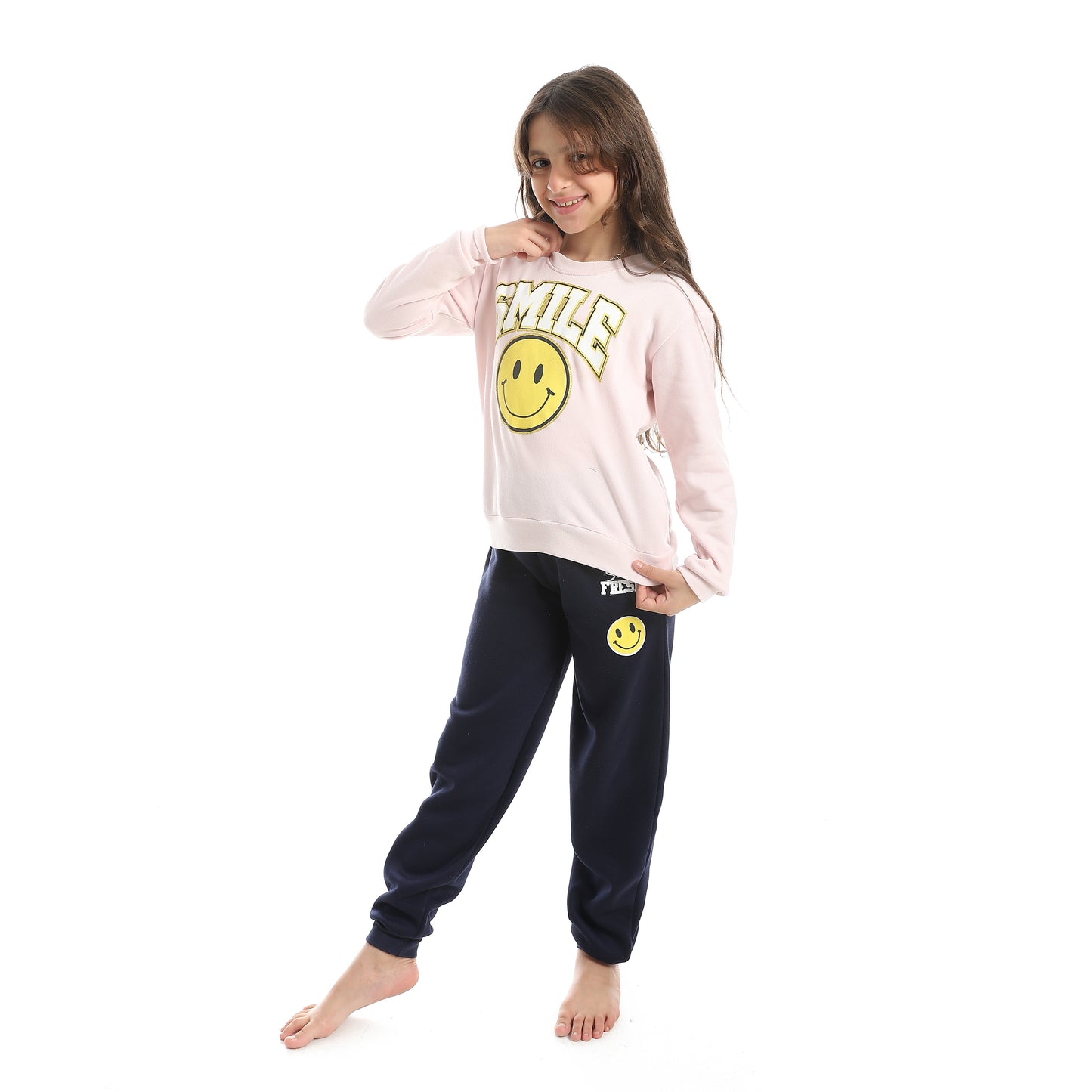 Girls Cotton Printed Pajama