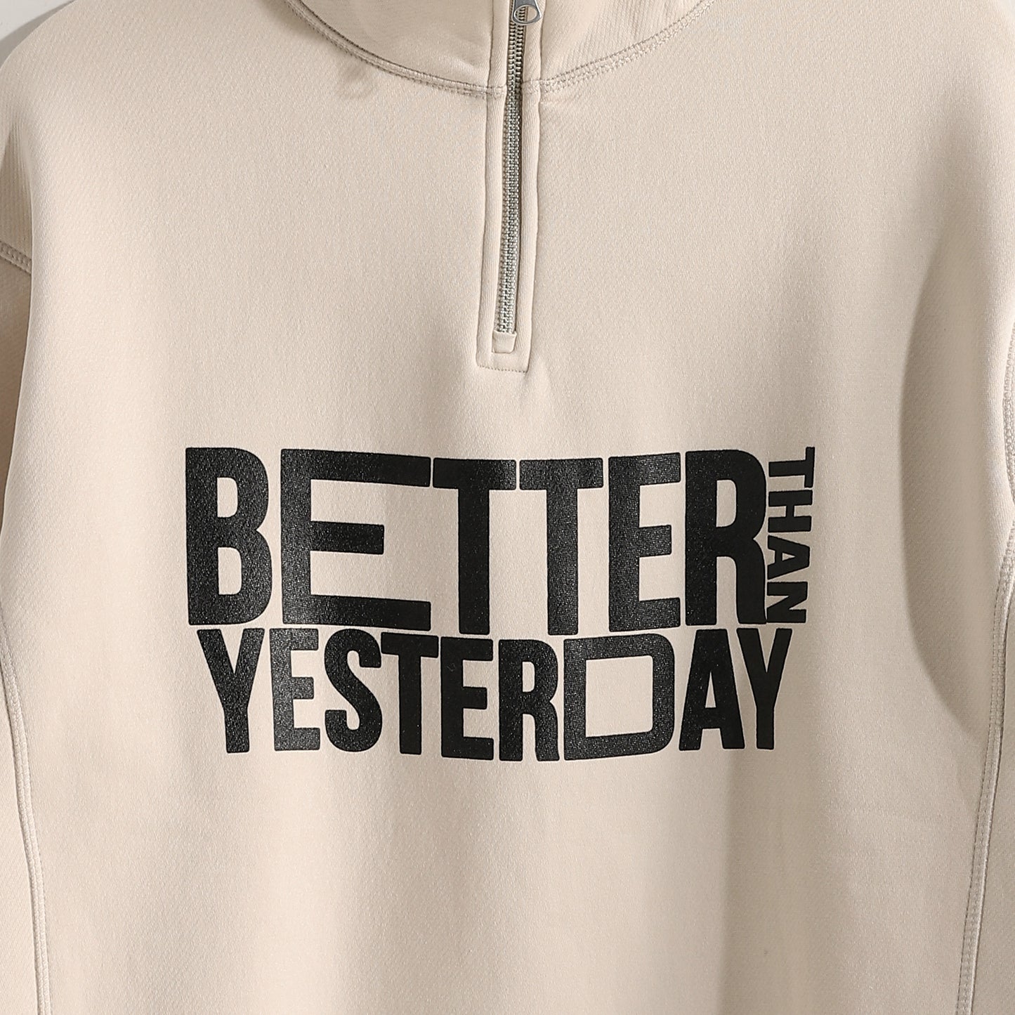 Men's Half Zip Cotton Sweatshirt