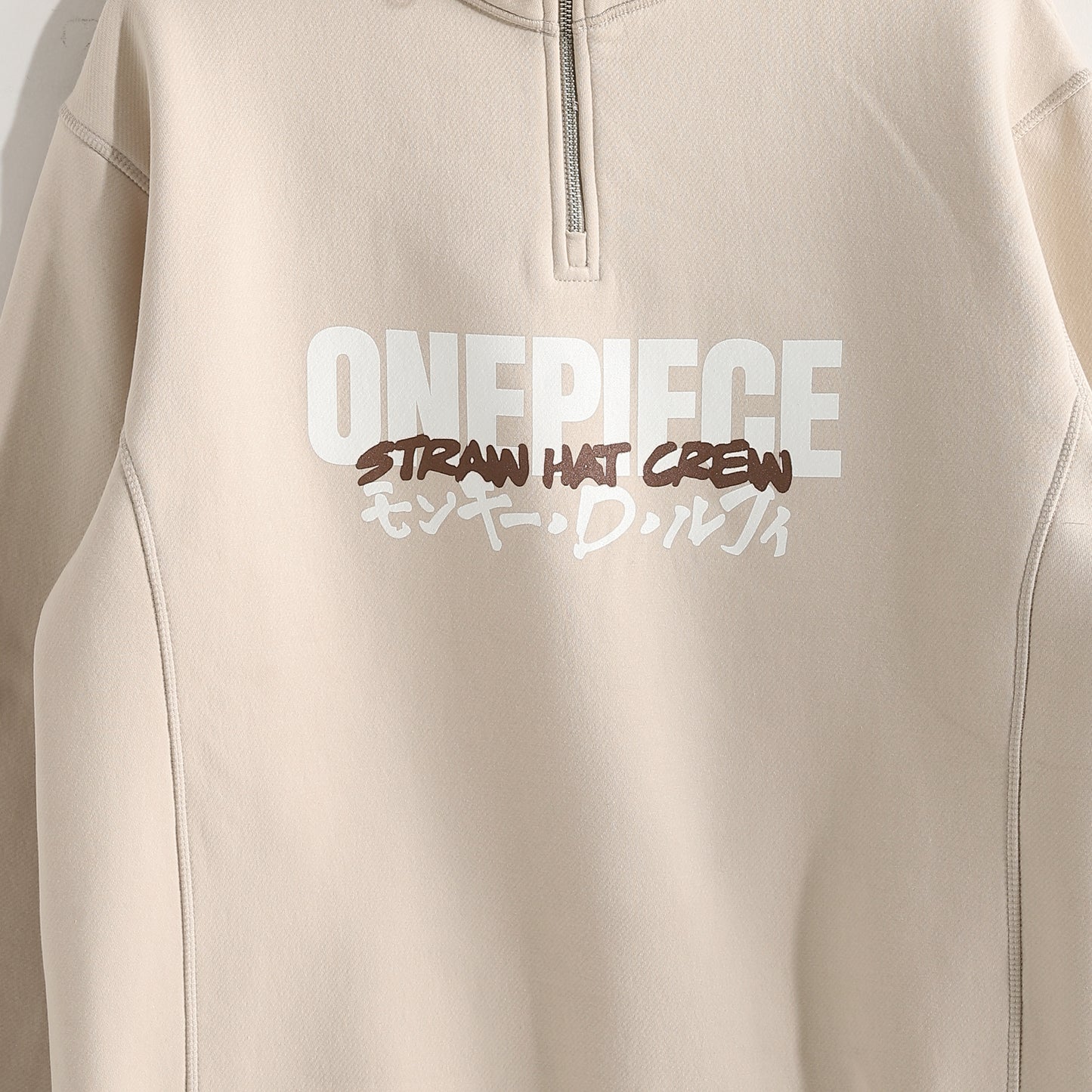 Men's Half Zip Cotton Sweatshirt