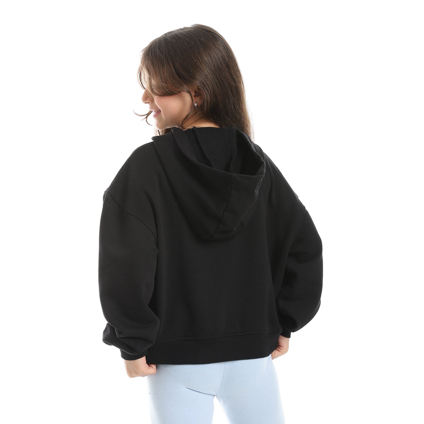 Girls Zip-Up Hoodie
