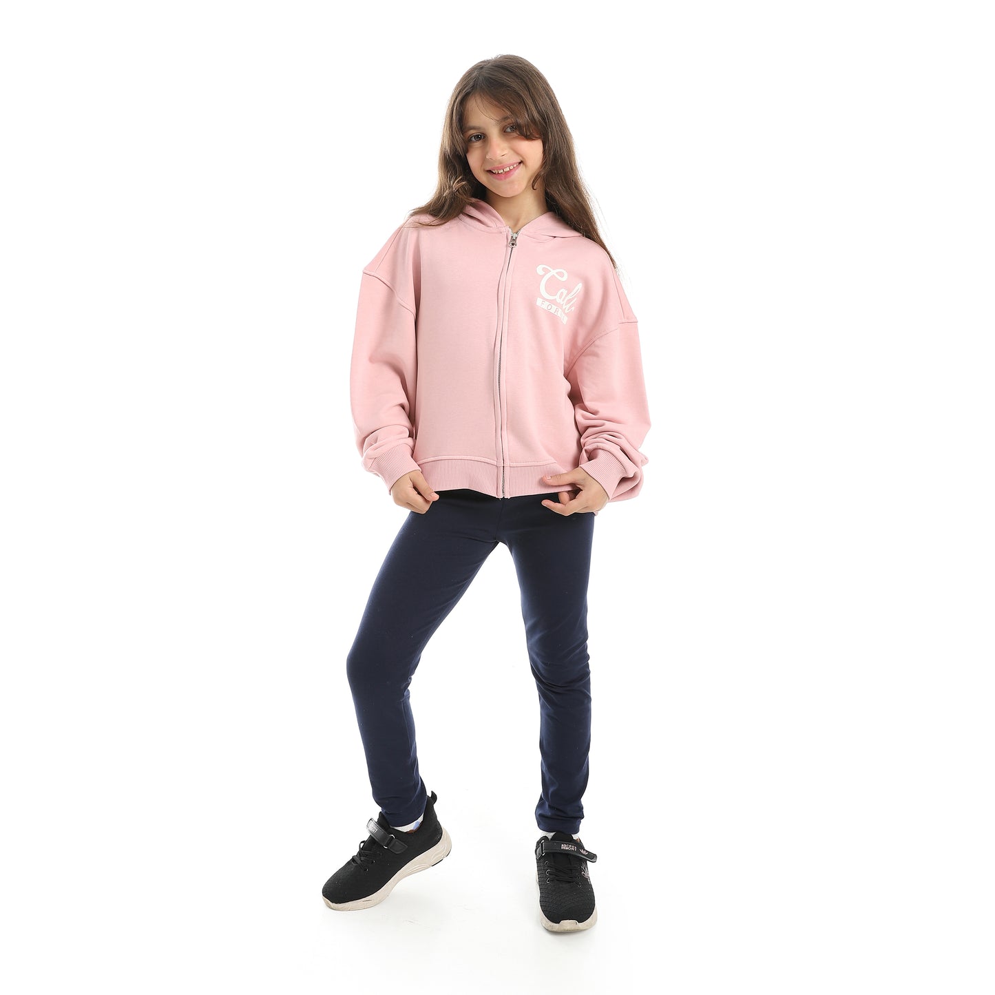 Girls Zip-Up Hoodie