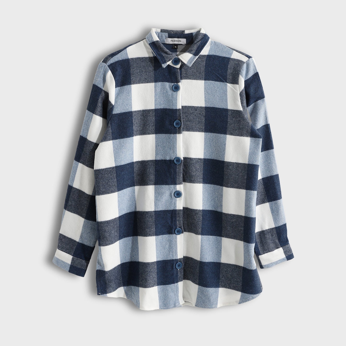 Women's Plaid Flannel Shirt
