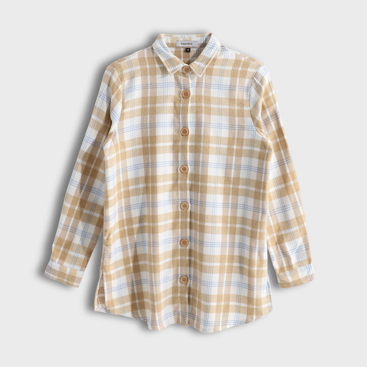 Women's Plaid Flannel Shirt
