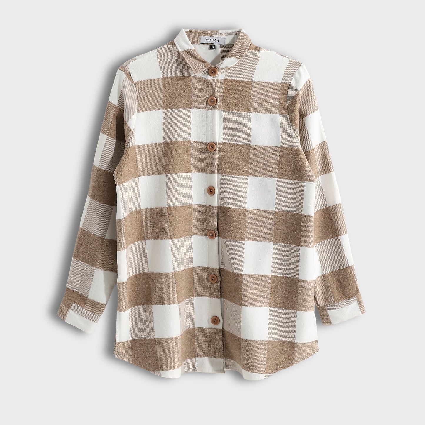 Women's Plaid Flannel Shirt