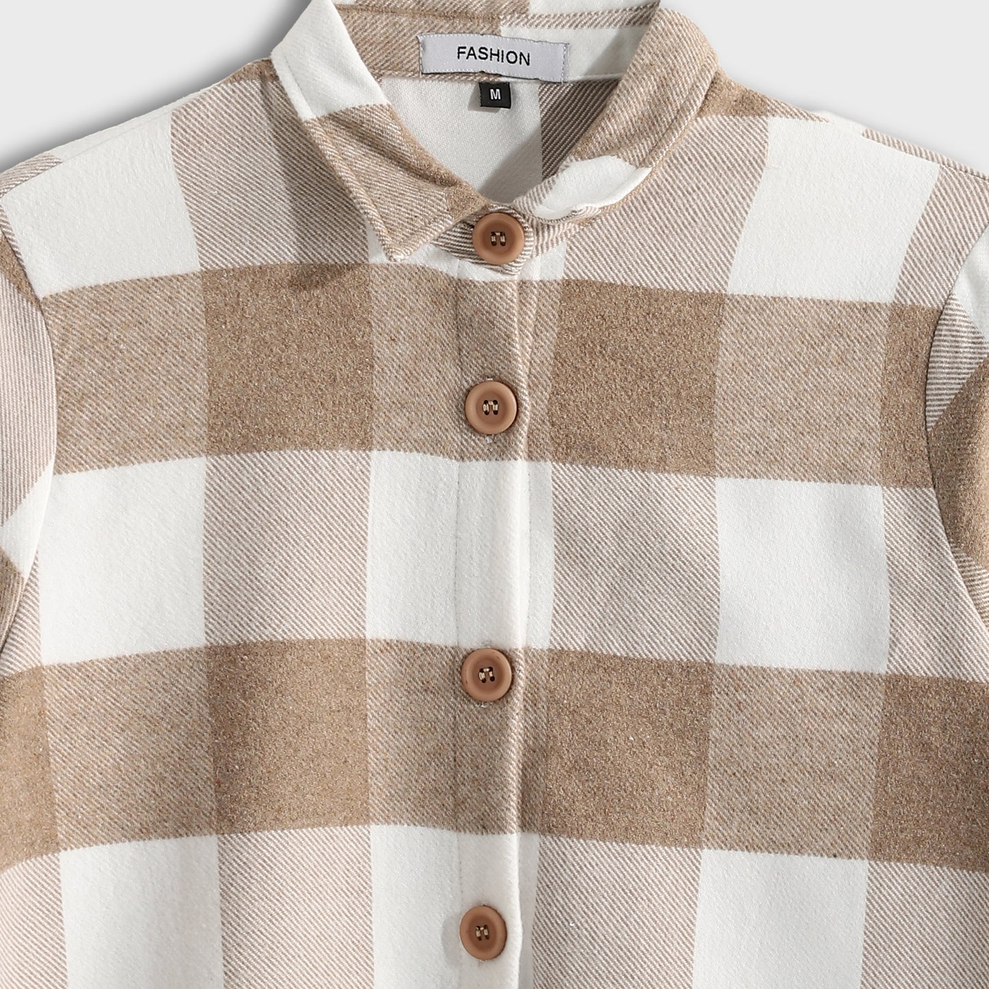 Women's Plaid Flannel Shirt