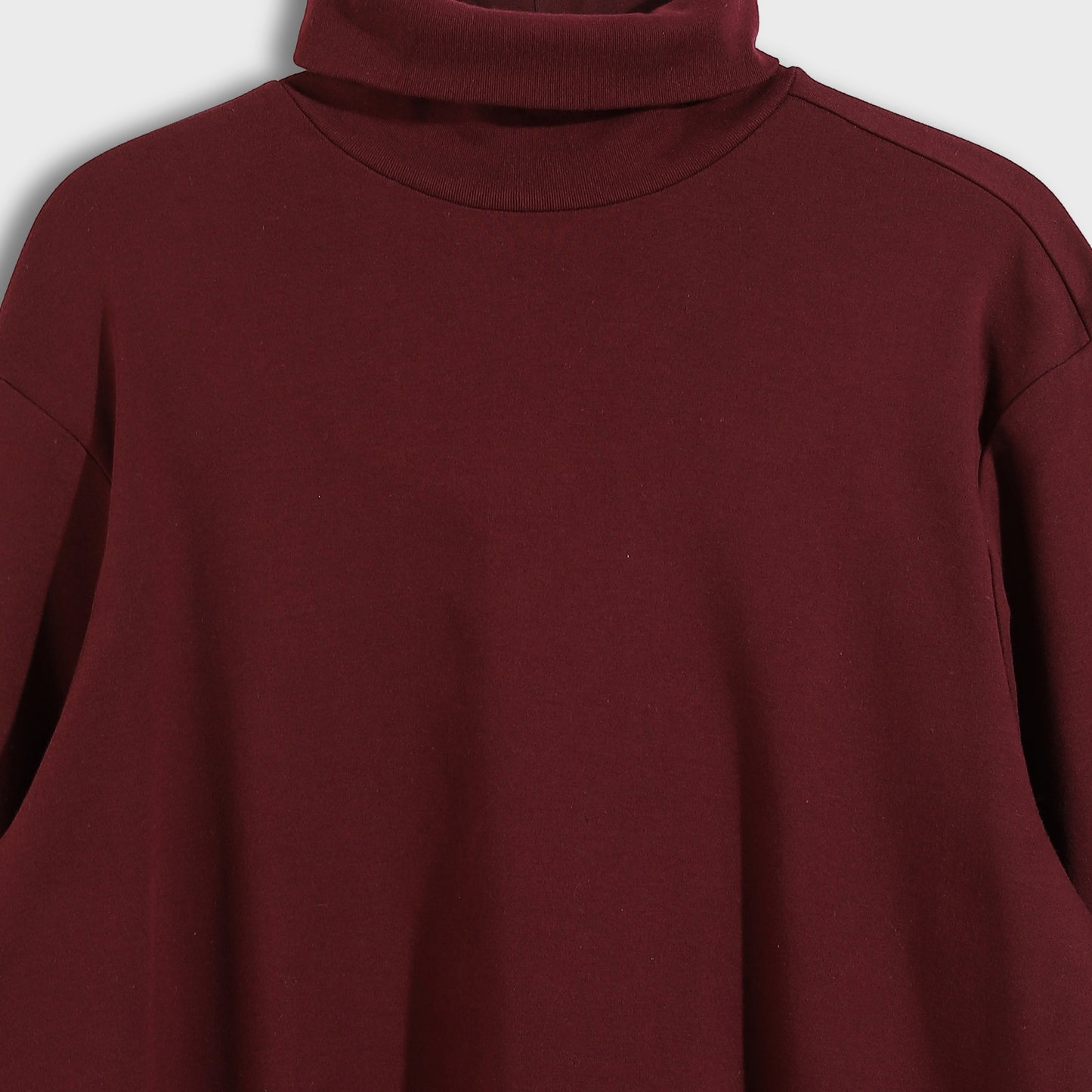 Men's Turtleneck Cotton T-Shirt