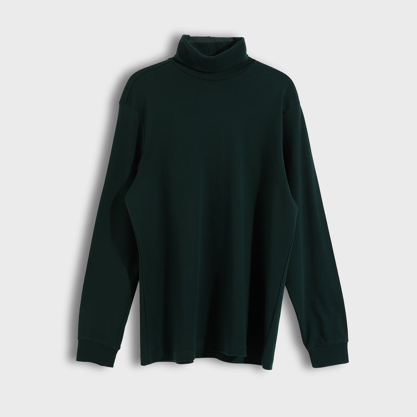 Men's Turtleneck Cotton T-Shirt
