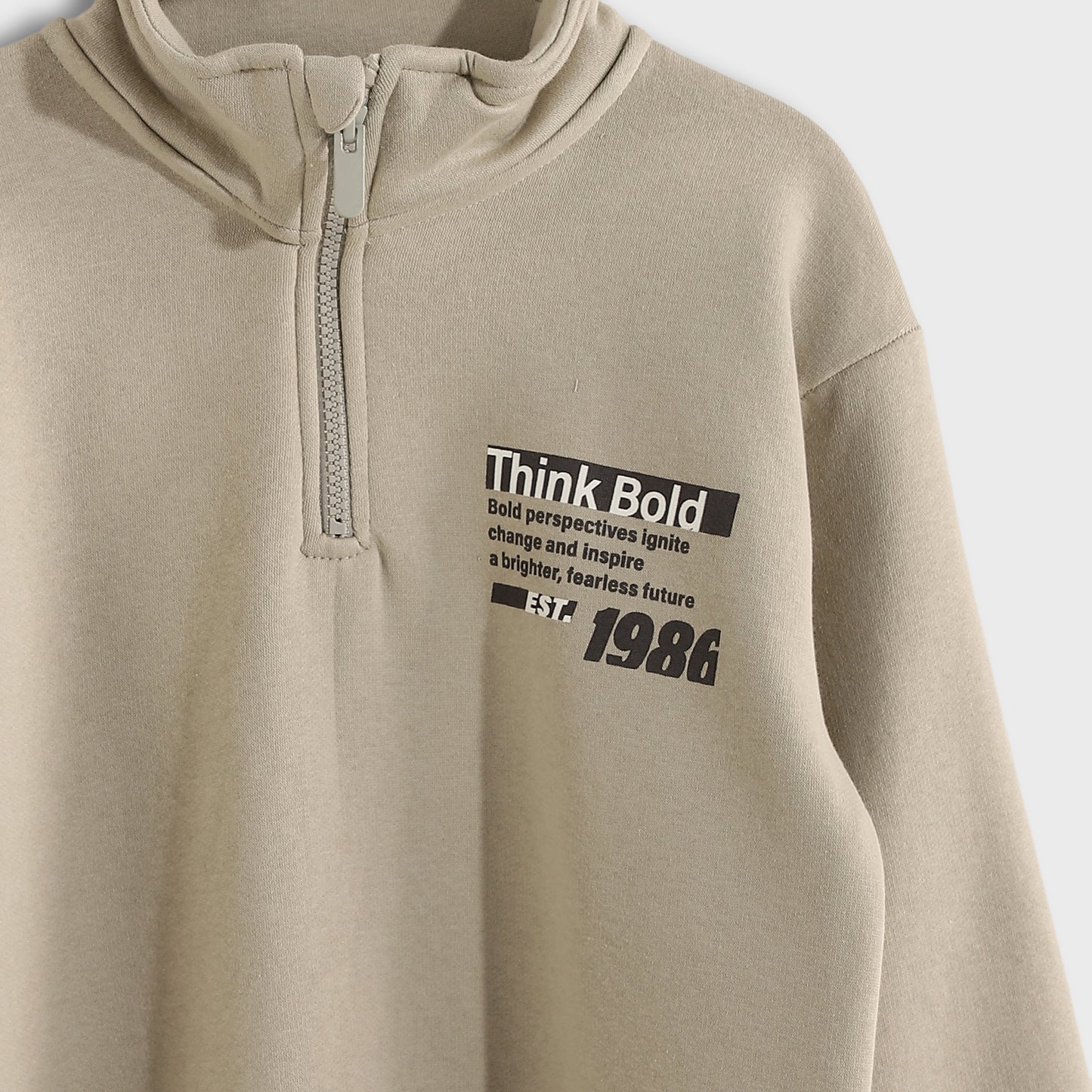 Boys Half-Zip Sweatshirt