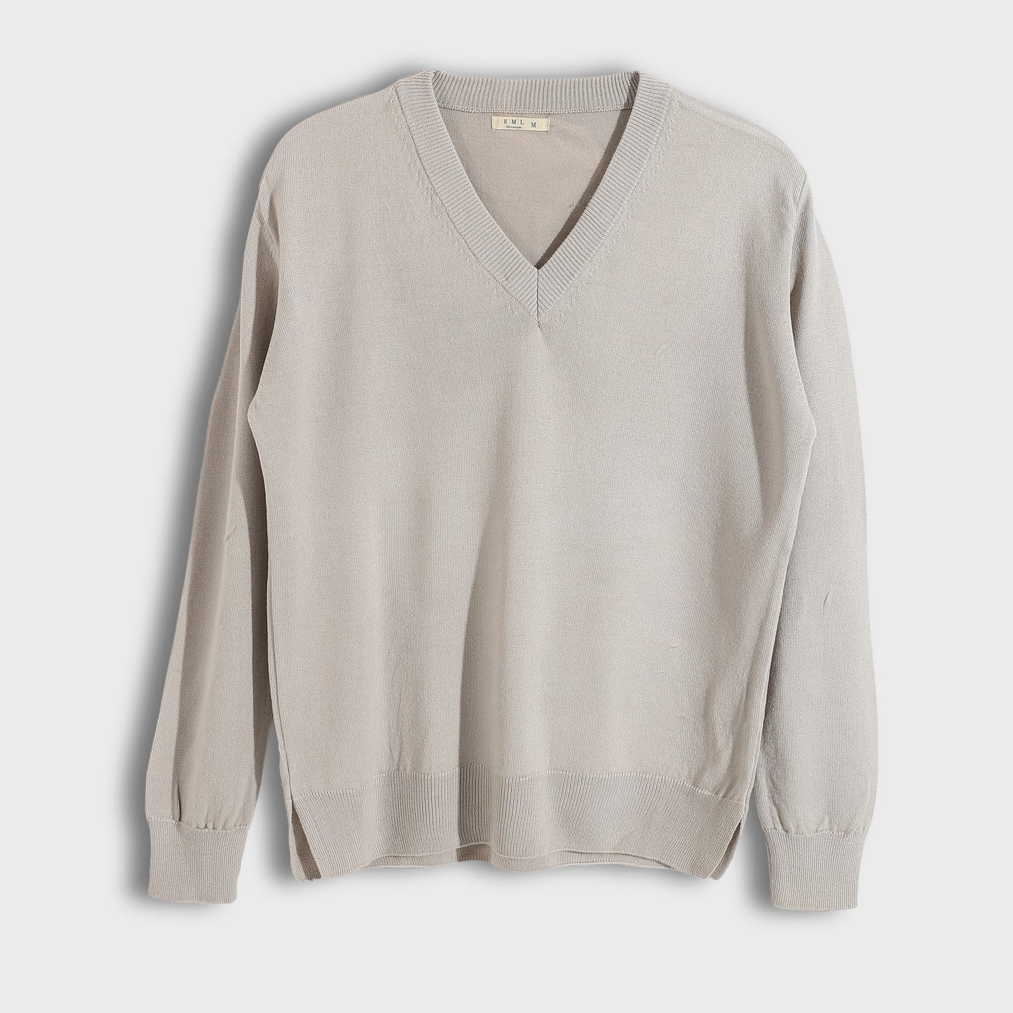 Women’s V-Neck Knitted Sweater