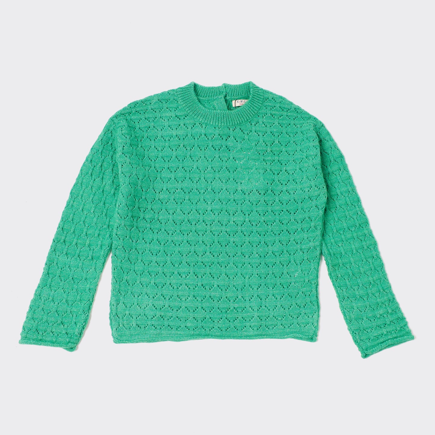 Girls Crew Neck Knit Sweater