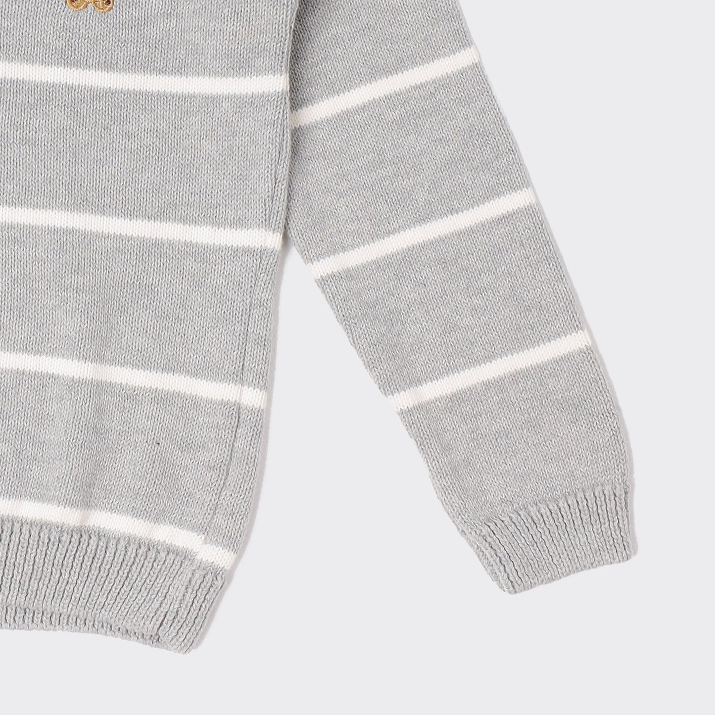 Boys  Crew Neck Striped Sweater