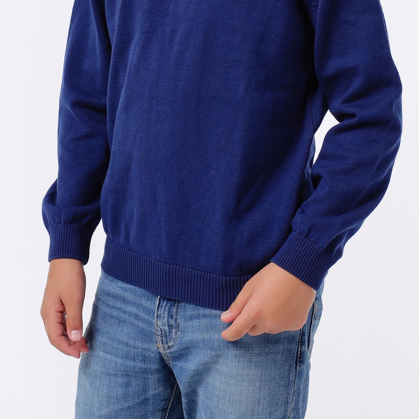 Boys Crew Neck Knit Sweater
