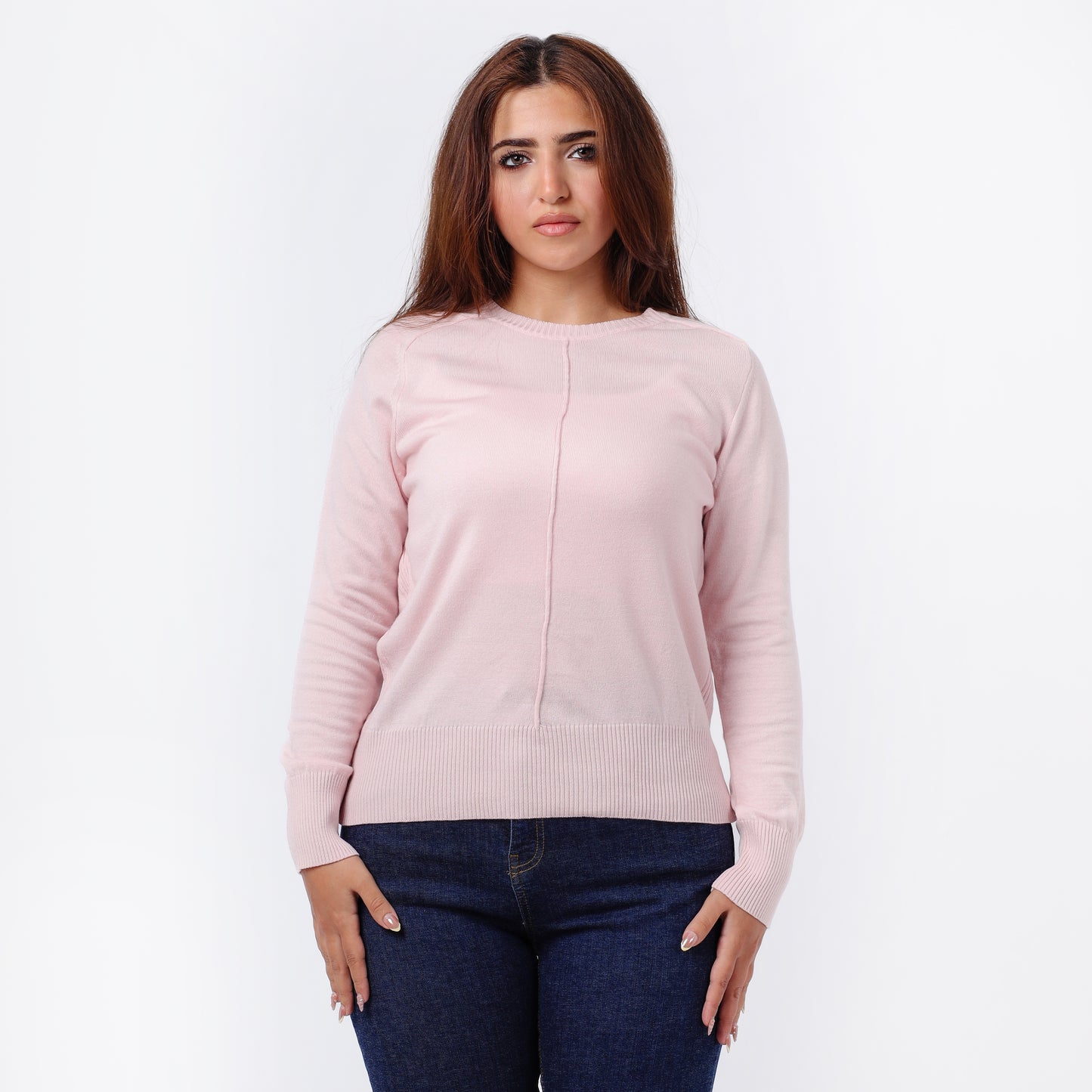 Women’s Long Sleeves Knitted  Sweater