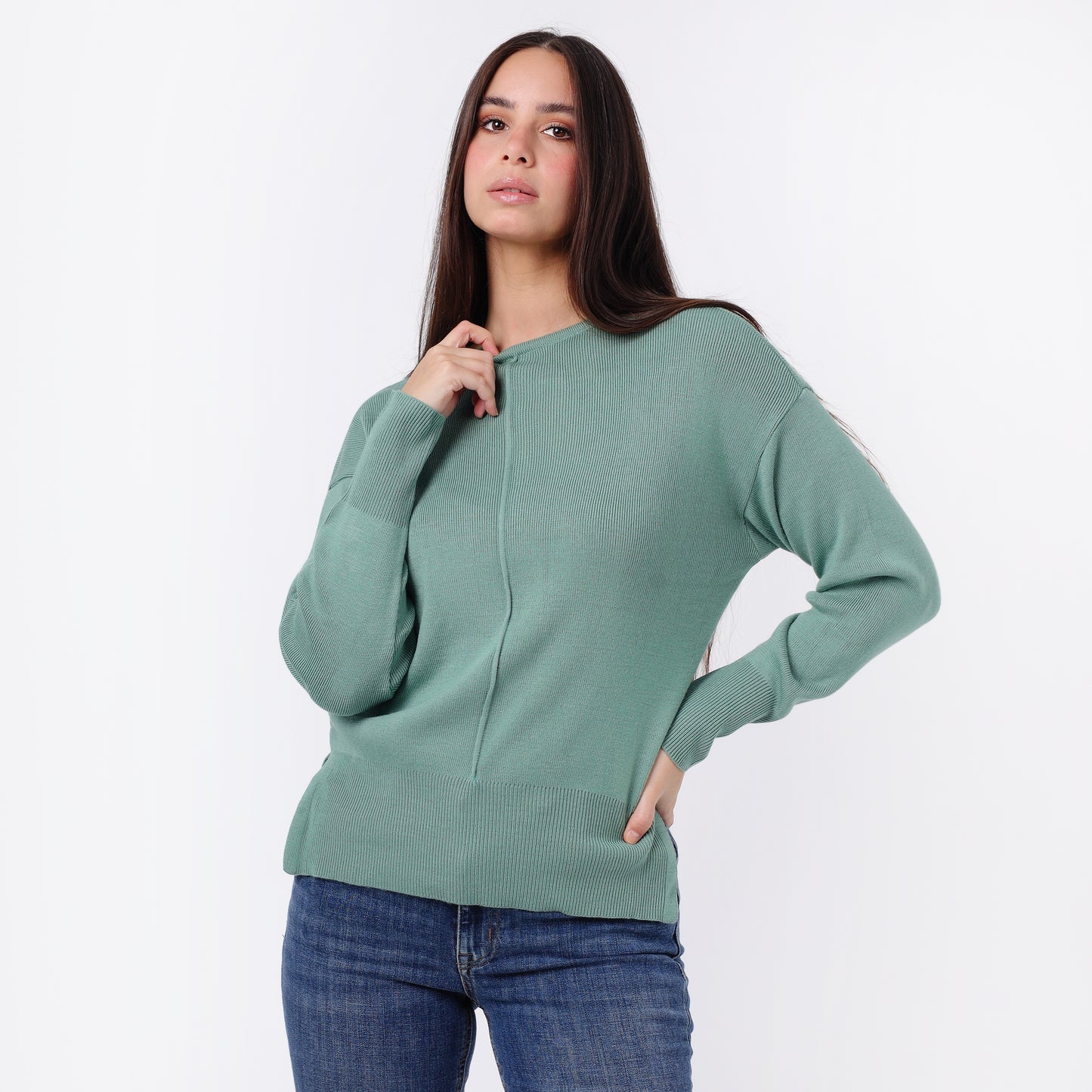 Women's Long Sleeve Knit Sweater