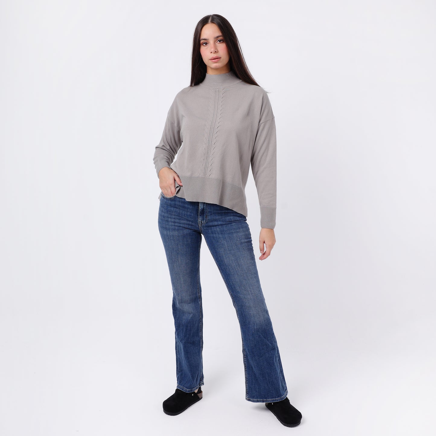 Women's Turtleneck Knit Sweater