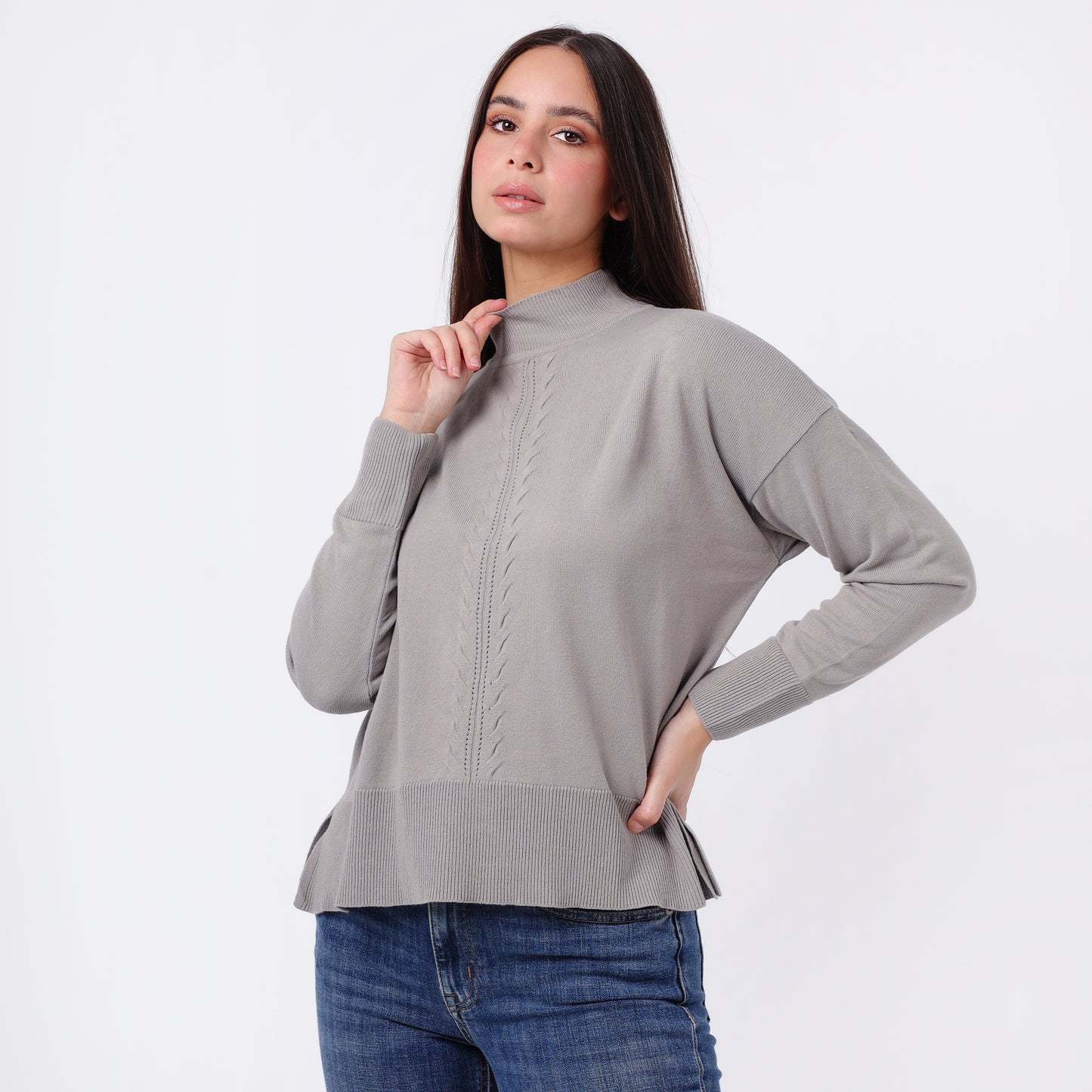 Women's Turtleneck Knit Sweater