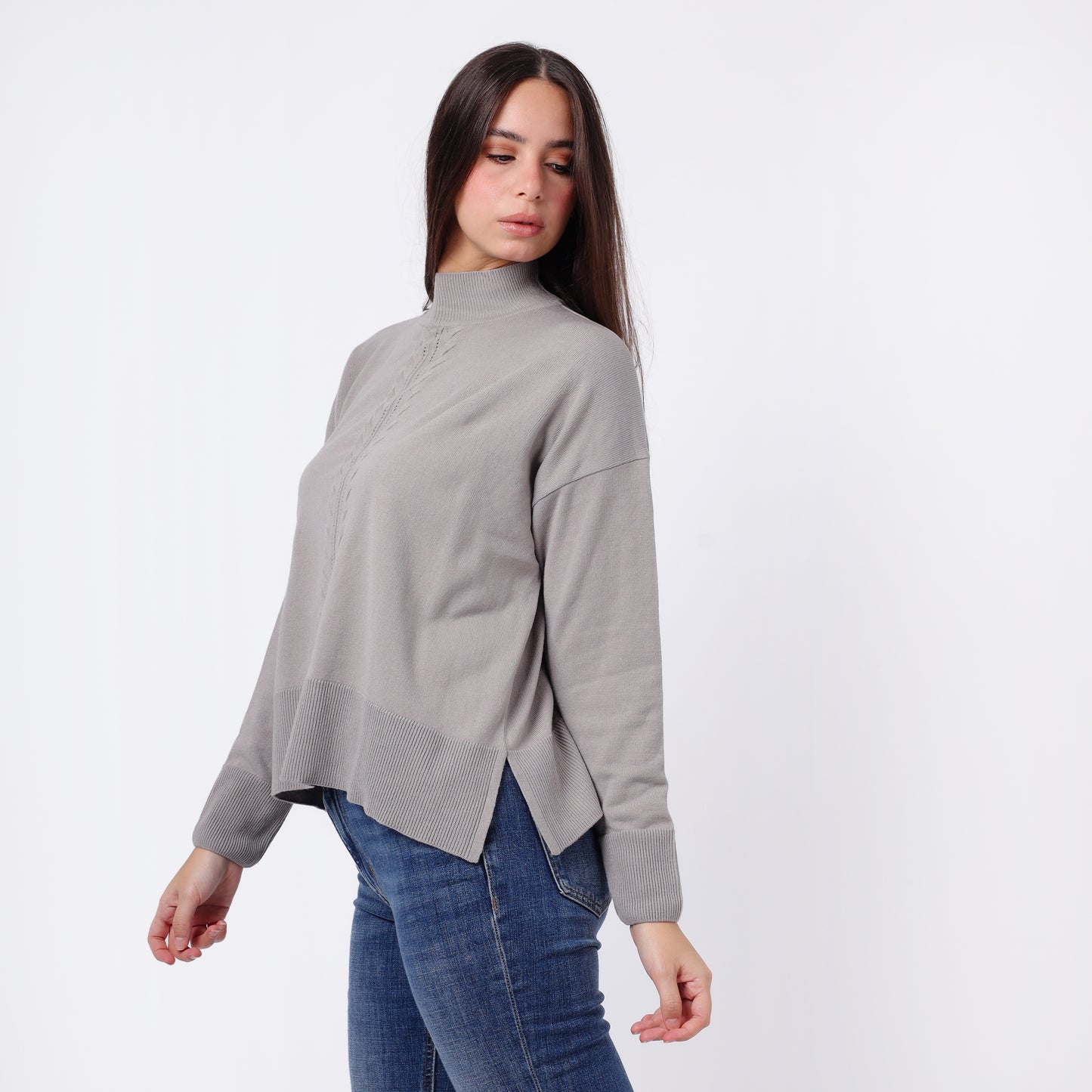 Women's Turtleneck Knit Sweater