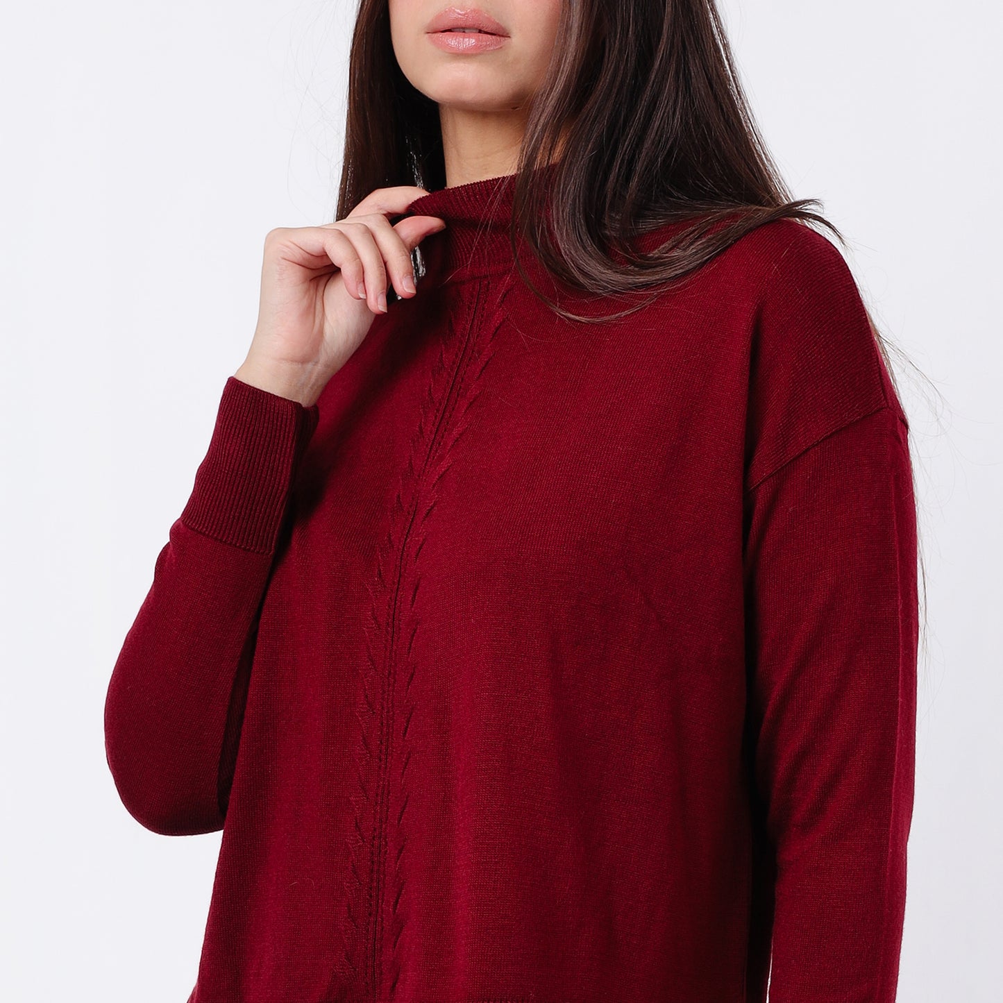 Women's Turtleneck Knit Sweater