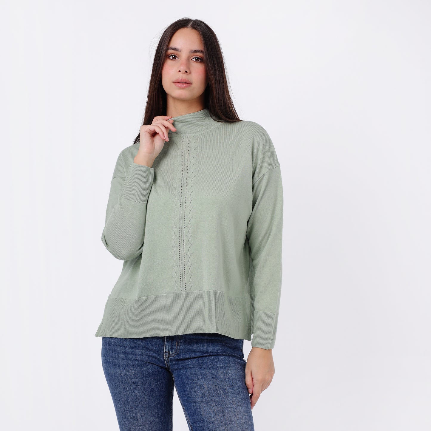 Women's Turtleneck Knit Sweater