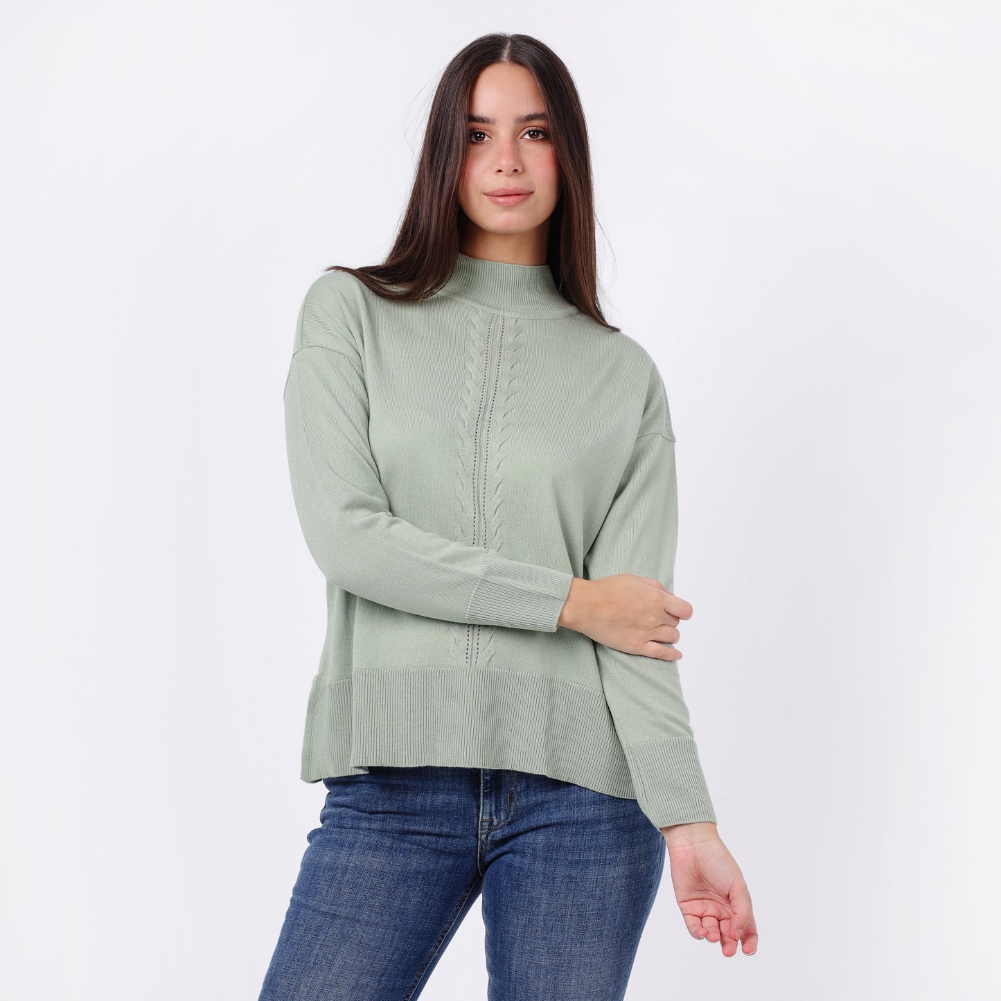 Women's Turtleneck Knit Sweater