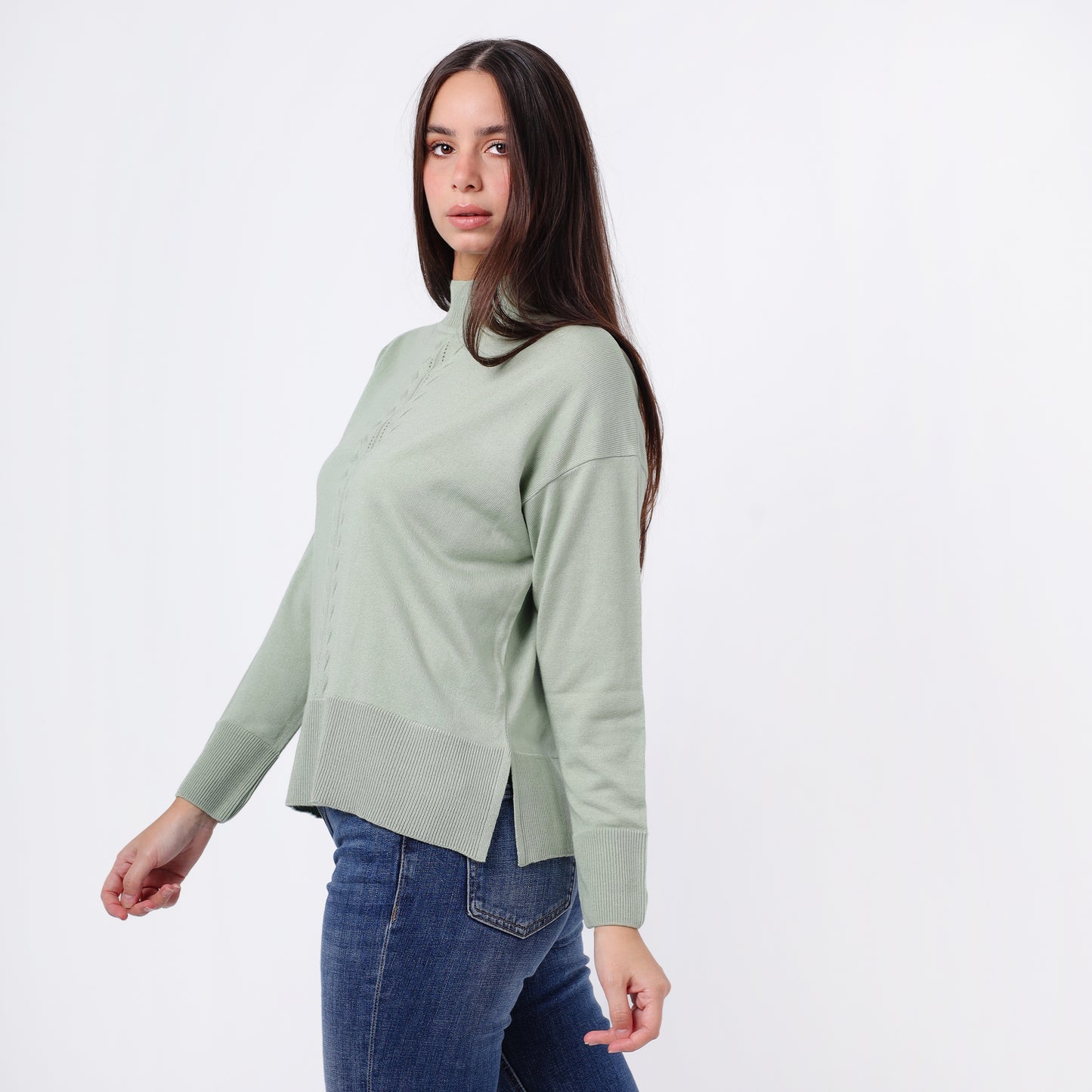 Women's Turtleneck Knit Sweater