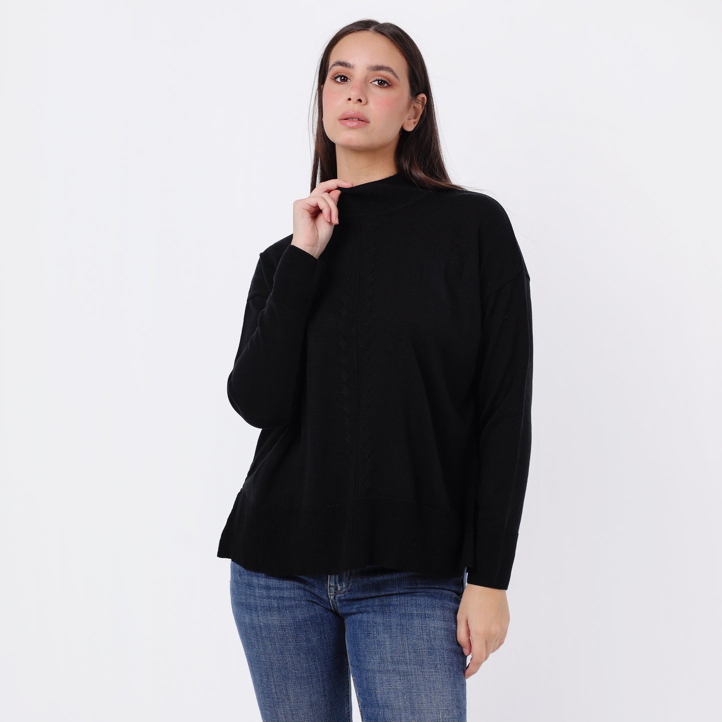 Women's Turtleneck Knit Sweater