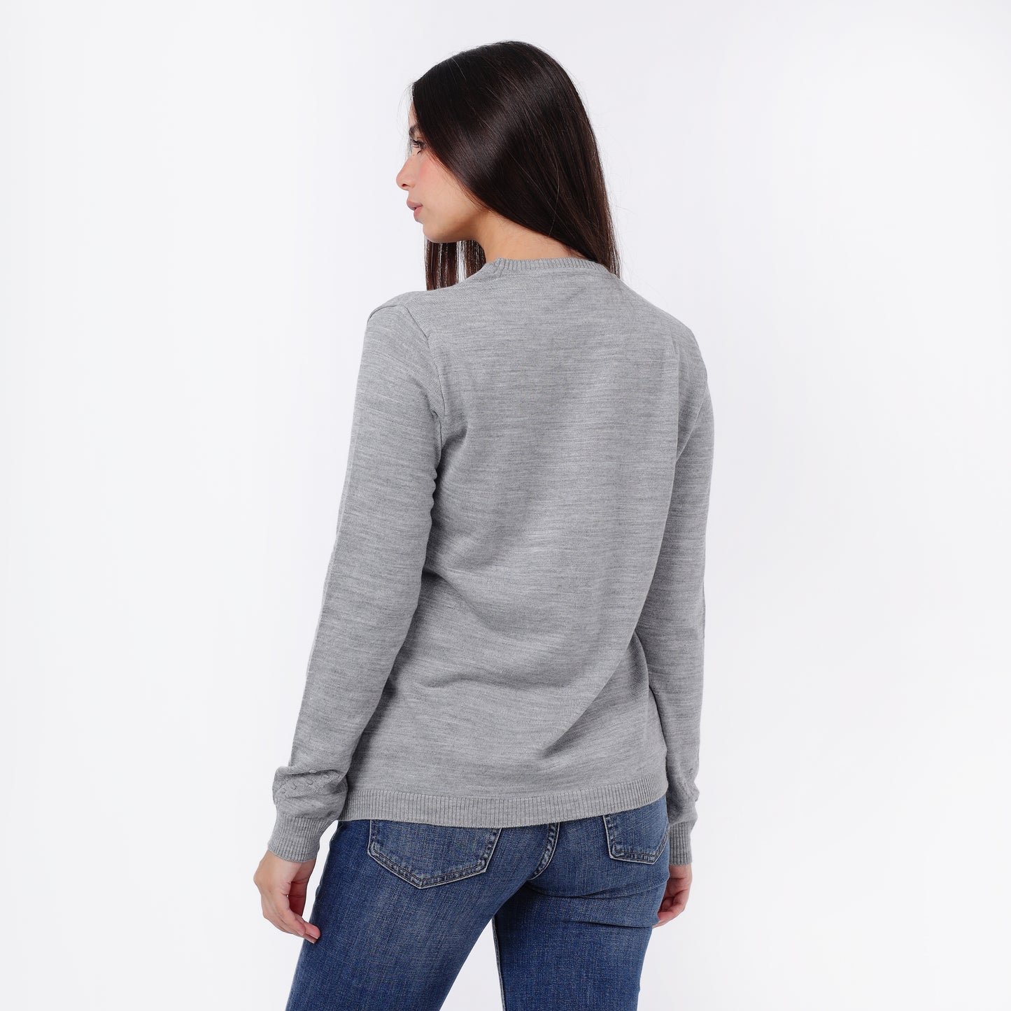 Women's Crew Neck Knit Sweater