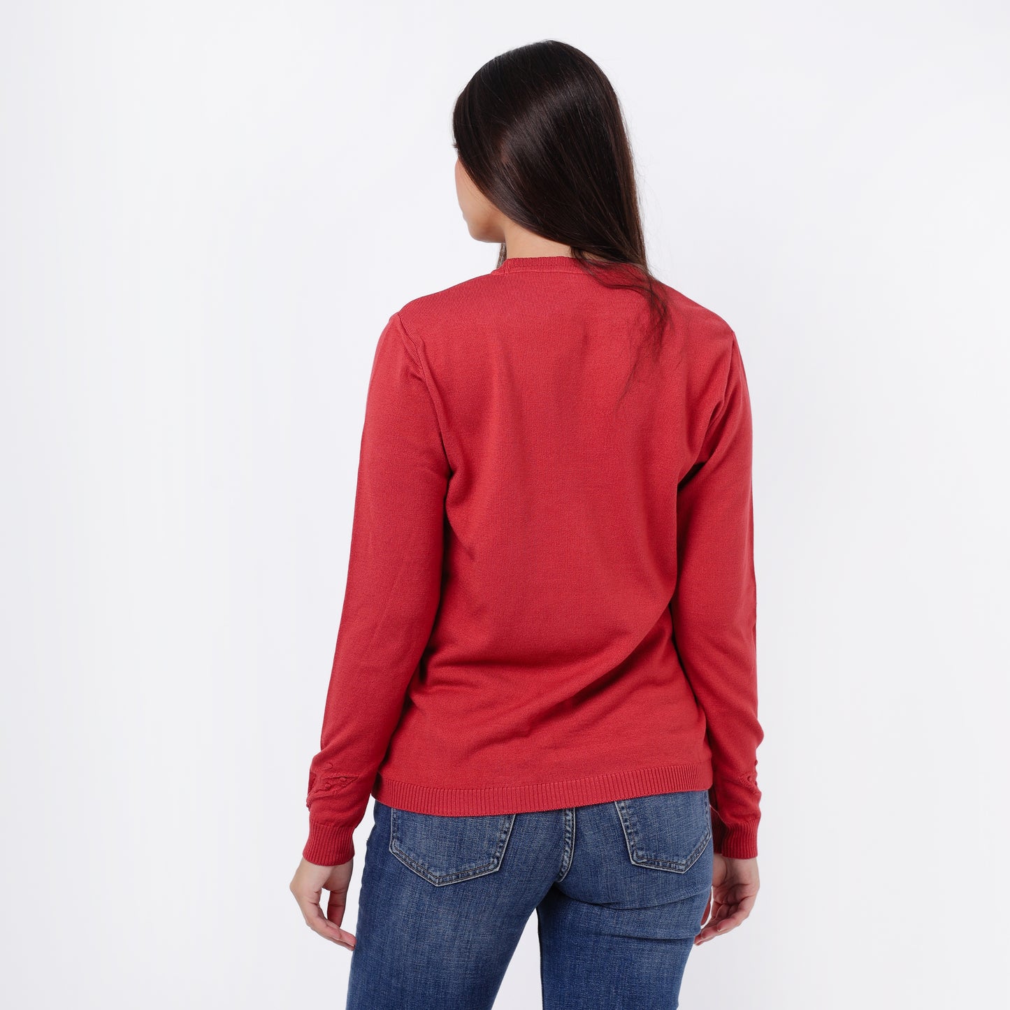 Women's Crew Neck Knit Sweater