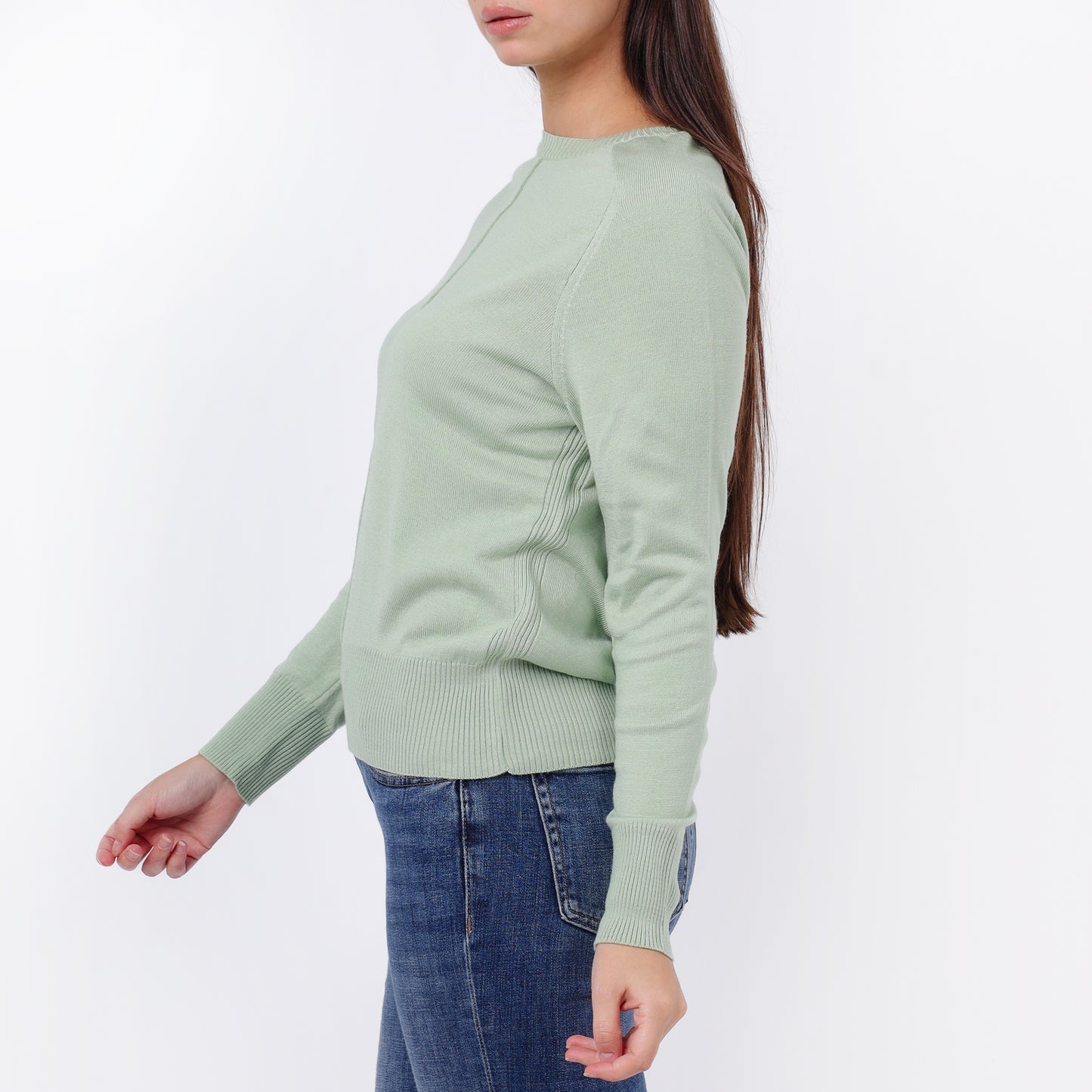 Women’s Long Sleeves Knitted  Sweater