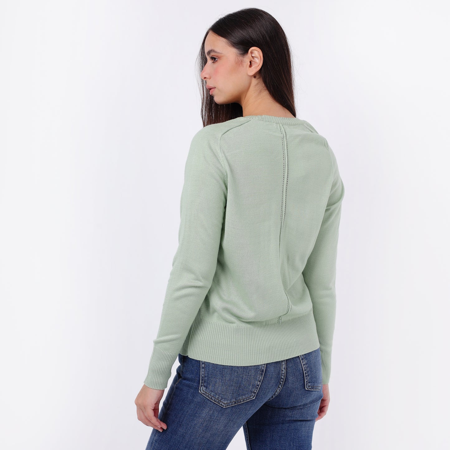Women’s Long Sleeves Knitted  Sweater