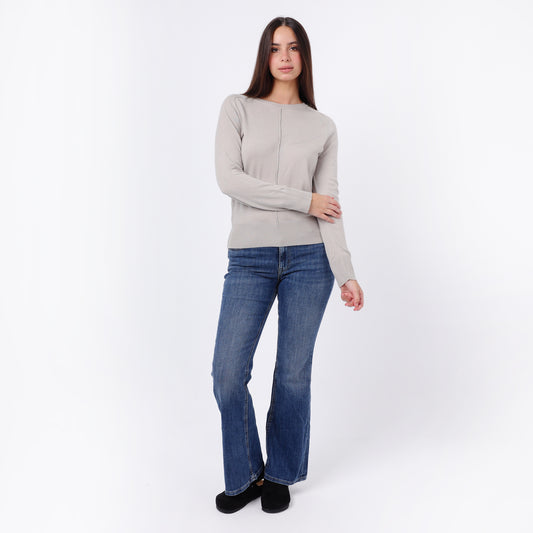 Women’s Long Sleeves Knitted  Sweater