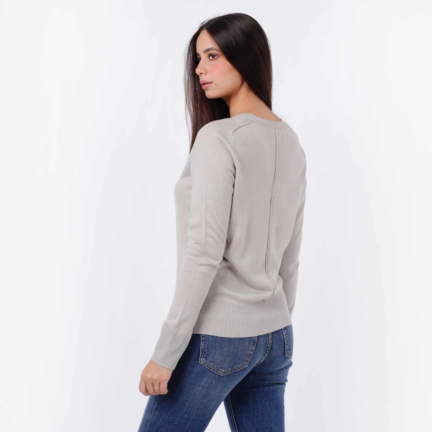 Women’s Long Sleeves Knitted  Sweater