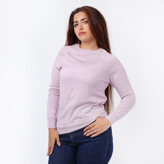 Women’s Crew Neck Knitted Sweater