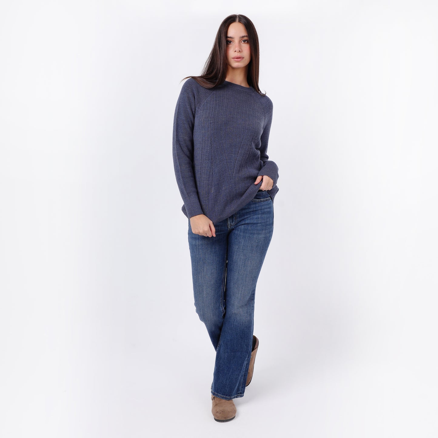 Women’s Ribbed Knit Sweater