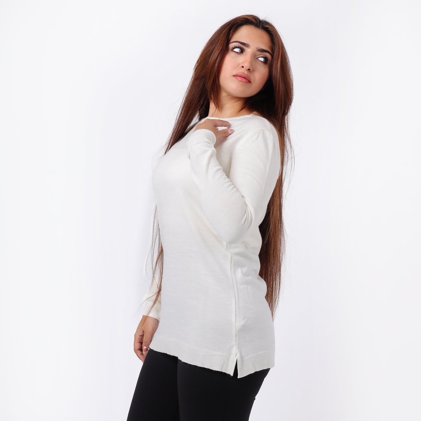 Women's Basic Knit Sweater