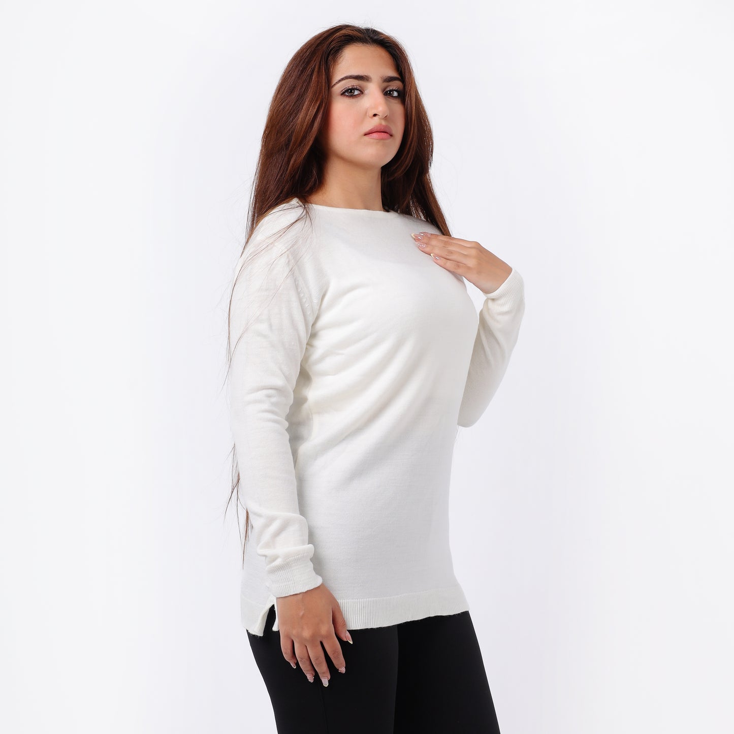 Women's Basic Knit Sweater